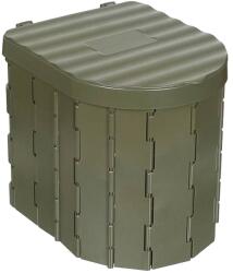 MFH Fox Outdoor Camping Toilet hordozható wc - Olive (2859375)