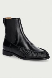 BOSS ghete scurte pentru femei din piele Lycia 9BY2-OBDW2S_99X (50573103.001)