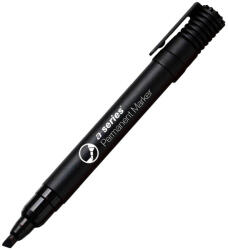  Alkoholos marker 2-5mm, vágott végű A-series fekete (AS1088)