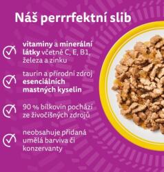 Whiskas tasak Szárnyas lakoma zselében 40 x 85 g