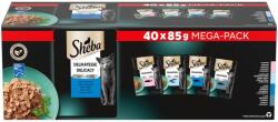 Sheba Delicacy halas válogatás zselében 40 x 85 g