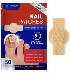 BHEPRW 50 pcs Körömgomba tapaszok -Lábköröm kúra, Extra Teljesítmény (50 pcs Naklejki na paznokcie )