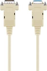 Goobay Cablu serial RS232 D-SUB 9p tata - D-SUB 9p mama, 5m, Goobay (CABLE-DSUB9P-M/F-5.0)