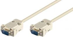 Goobay Cablu serial RS232 D-SUB 9p tata - D-SUB 9p tata, 2m, Goobay (CABLE-DSUB9P-M/M-2.0)