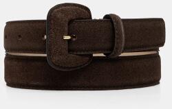 Gianni Chiarini női velúrbőr öv CINTURE DONNA CAMOSCIO - barna S - answear - 43 990 Ft