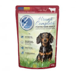 Fish4Dogs Nedves Kutyaeledel 100g Marha - krizsopet