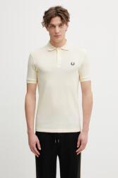 Fred Perry férfi pamut Póló - bézs XL