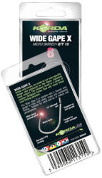 Korda Wide Gape X horog, 8, 10 db (KWGX8)