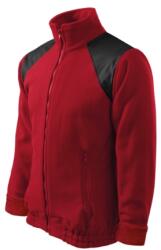 MALFINI Vastag polár Jacket Hi-Q 506 Polar unisex marlboro piros 2XL (PREMIUM POLAR ROZPINANA BLUZA)