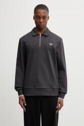 Fred Perry pamut melegítőfelső - szürke M
