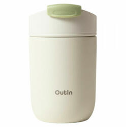 OutIn Travel Tumbler - 350 ml - Utazási termoszpohár - Sand White (OT-TUM-01)