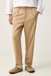 G-Star RAW férfi chino pamut Pleated Chino Relaxed Tapered - bézs 31/32