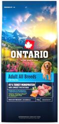 ONTARIO Adult All Breeds Monoprotein Turkey & Sweet Potatoes 12 kg - azpets