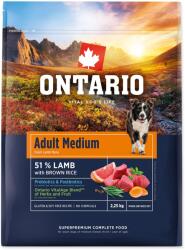 ONTARIO Adult Medium Lamb & Brown Rice 2, 25kg