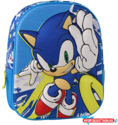 Cerda Sonic a sündisznó Power Run 3D hátizsák, táska 30 cm (JAV_CEP2100006566)