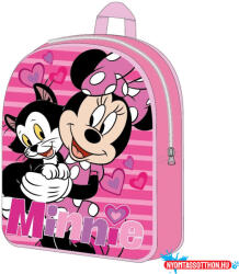 Mister Licence Disney Minnie Figaro Heart hátizsák, táska 30 cm (JAV_FML360377)