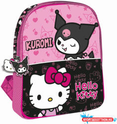 Mister Licence Hello Kitty & Kuromi hátizsák, táska 30 cm (JAV_MSL704991)