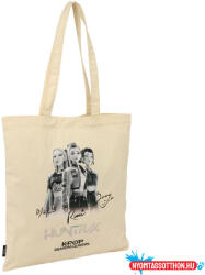 Safta K-pop Démonvadászok Tour patentos vászon válltáska, bevásárlótáska 42 cm (JAV_SFL647958)