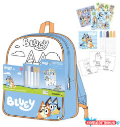 Cerda Bluey Friends színezhető hátizsák, táska 38 cm (JAV_CEP2700001821)