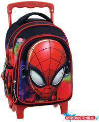 GIM Pókember Global gurulós ovis hátizsák, táska 30 cm maszkkal (JAV_GIM33713072)