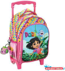 GIM Dóra, a felfedező Jungle gurulós ovis hátizsák, táska 30 cm (JAV_GIM34570072)
