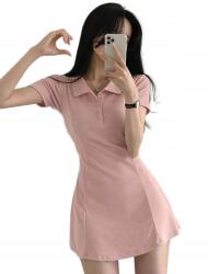 Shein Klasszikus Ruha Mini Gallérral XL
