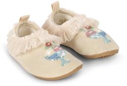 Konges Sløjd gyerek cipő vízbe AMANDINE FRILL SWIM SHOES - bézs 24/25