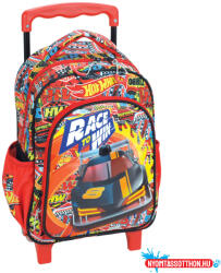 GIM Hot Wheels Race to Win gurulós ovis hátizsák, táska 30 cm (JAV_GIM34939072)