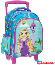 GIM Disney Hercegnők Rapunzel gurulós ovis hátizsák, táska 30 cm (JAV_GIM33151072)