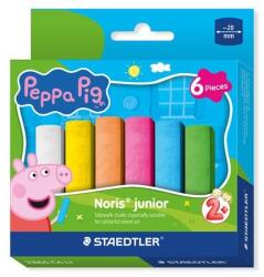 STAEDTLER Aszfaltkréta készlet 6db-os STAEDTLER "Noris® Junior 2365", Peppa malac, umbo minta (2365 C6 L1)