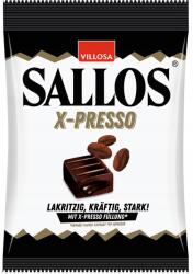  Sallos X-Presso eszpresszó 135g cukorka édesgyökér töltelékkel (4030300001670)