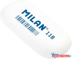 MILAN Radír MILAN 118 ovál fehér (TT_F41188018)