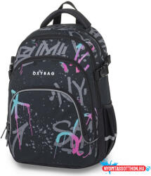 OXY Hátizsák OXY Scooler Grafiti Pink