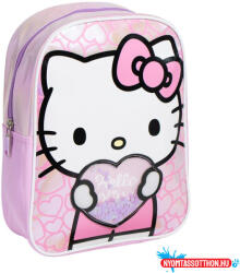 Cerda Hello Kitty Heart hologrammos hátizsák, táska 32 cm (JAV_CEP2100005851)