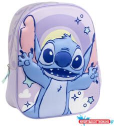 Cerda Disney Lilo és Stitch, A csillagkutya Cosmic 3D hátizsák, táska 31 cm (JAV_CEP2100005874)