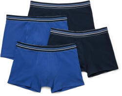 Tchibo - 4 férfi boxer alsónadrág - férfi - méret Xxl/8 - kék