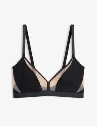 Bonprix B. p. c Plus Size Puha Női Melltartó Hátul CIPZÁRRAL__90D