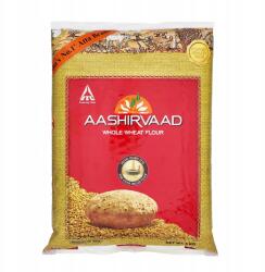 AASHIRVAAD Teljes kiőrlésű búzaliszt Aashirvaad Whole Wheat Flour 5 kg indiai (5354)