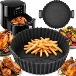 Przydasie. pl Kosár Szilikon Utántöltő Zsírmentes Olajsütő Air Fryer Forma Öntőforma (#13465)