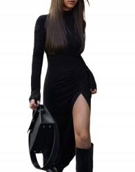 Shein Ruha Hosszú Ujjú És Állógallérral __38