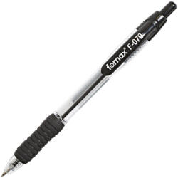 Fornax Golyóstoll Fornax F-70 grip, írásszín fekete (000003156) - officefirst