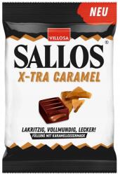  Sallos X-tra Caramel Édesgyökér Karamell 135g cukorka (4030300573306)