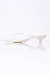 Karl Lagerfeld Női krémszínű magassarkú flip-flop papucs Jelly Heel Karl Lagerfeld KL83006 36 (KL83006 VT1)