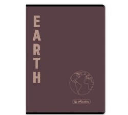 Herlitz Terra Herlitz vonalas füzet, A4, Earth (H_2025_400200699_earth)