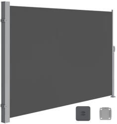  Oldalsó terasznapellenző, belátásgátló, szürke, 220 g/m2 160 x 300 cm (srGSA160TG)