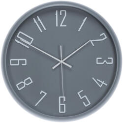 Artium Falióra 41 cm átmérő, műanyag, fehér számokkal, szürke (artHW4026-GREY)