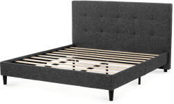 Artium Kárpitozott franciaágykeret szürke szövet BED-M180 GREY2 (artBED-M180-GREY2)