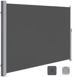 Oldalsó terasznapellenző, belátásgátló, szürke, 220 g/m2 180 x 300 cm (srGSA180TG)
