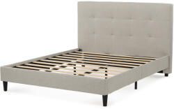 Artium Kárpitozott franciaágykeret bézs szövet BED-M180 CRM2 (artBED-M180-CRM2)