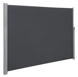  Oldalsó terasznapellenző, belátásgátló, szürke, 280 g/m2 200 x 400 cm (srGSA204G01)